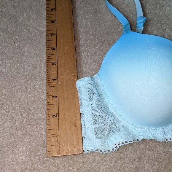 Nwt no boundaries lace frame tshirt blue bra - Picture 11 of 16